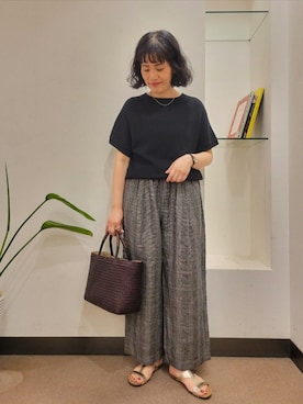 浪口 絵美さん(レディース・164cm)の夏コーディネート