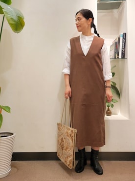 浪口　絵美さん（レディース・164cm）の秋コーディネート