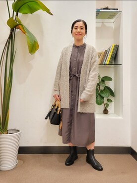浪口 絵美さん(レディース・164cm)の秋コーディネート
