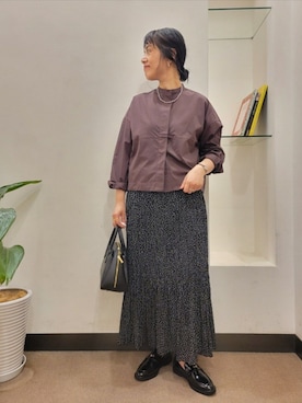 浪口 絵美さん(レディース・164cm)の秋コーディネート