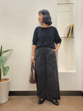 浪口 絵美さん(レディース・164cm)の秋コーディネート