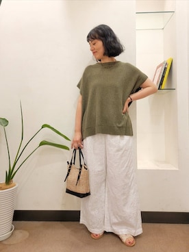 浪口　絵美さん（レディース・164cm）の夏コーディネート
