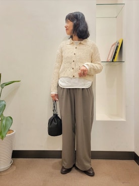 浪口 絵美さん(レディース・164cm)の秋コーディネート