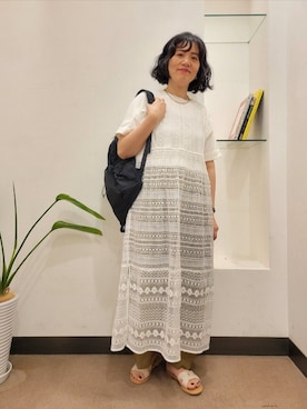 浪口　絵美さん（レディース・164cm）の夏コーディネート