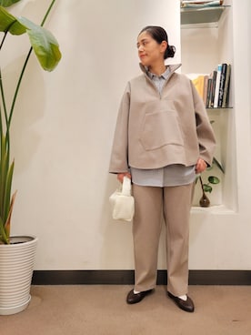 浪口 絵美さん(レディース・164cm)の冬コーディネート