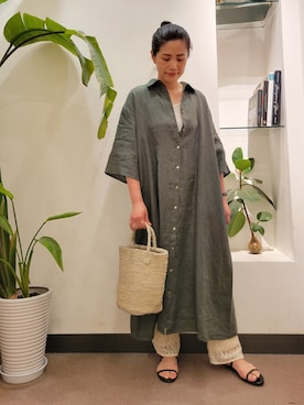 浪口　絵美さん（レディース・164cm）の夏コーディネート