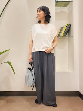 「アイテム（その他シューズ）」を使った、emiinamiiさん（レディース・164cm）の夏コーディネート