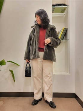 浪口　絵美さん（レディース・164cm）の冬コーディネート