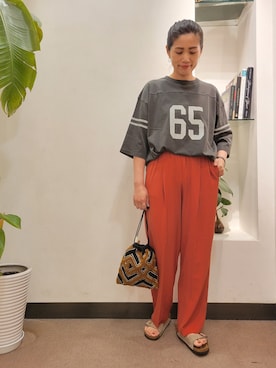 浪口 絵美さん(レディース・164cm)の秋コーディネート