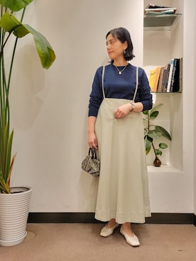 浪口 絵美さん(レディース・164cm)の春コーディネート