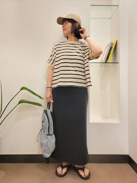浪口　絵美さん（レディース・164cm）の夏コーディネート