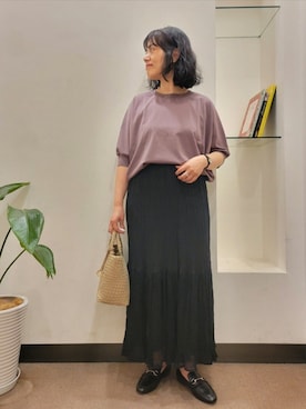 浪口　絵美さん（レディース・164cm）の夏コーディネート