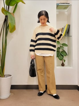 浪口 絵美さん(レディース・164cm)の冬コーディネート