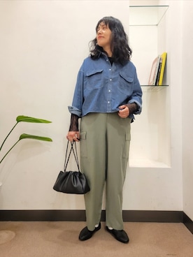 浪口　絵美さん（レディース・164cm）の春コーディネート