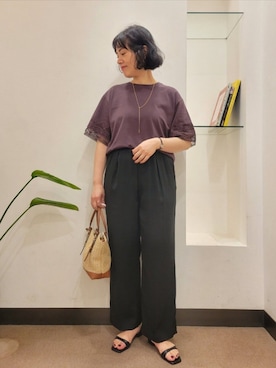 浪口 絵美さん(レディース・164cm)の春コーディネート