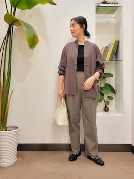 浪口　絵美さん（レディース・164cm）の秋コーディネート