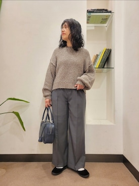 浪口　絵美さん（レディース・164cm）の冬コーディネート