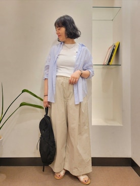 浪口　絵美さん（レディース・164cm）の夏コーディネート