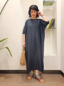 浪口　絵美さん（レディース・164cm）の夏コーディネート