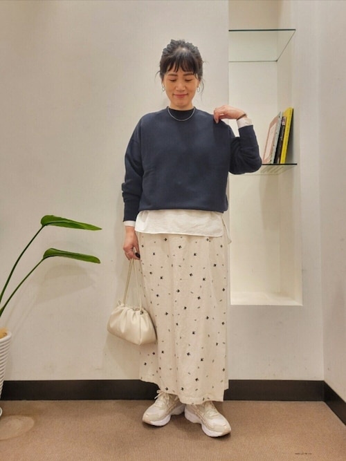 かぐれ ロング スカート ツバメ刺繍ラップスカート : ZOZOTOWN Yahoo