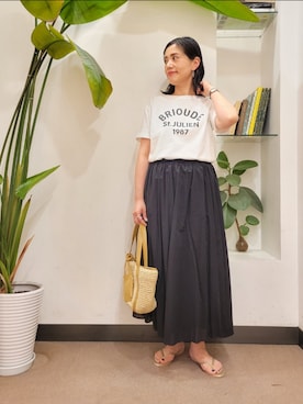 浪口　絵美さん（レディース・164cm）の夏コーディネート