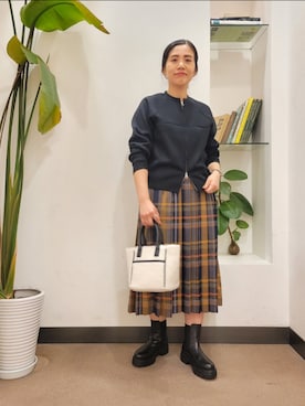 浪口 絵美さん(レディース・164cm)の冬コーディネート