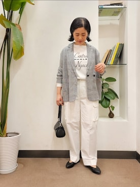 浪口　絵美さん（レディース・164cm）の春コーディネート