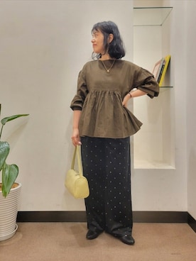 浪口 絵美さん(レディース・164cm)の秋コーディネート