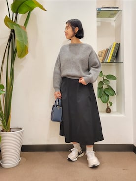 浪口　絵美さん（レディース・164cm）の冬コーディネート