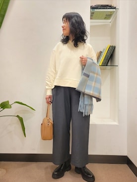 浪口 絵美さん(レディース・164cm)の冬コーディネート