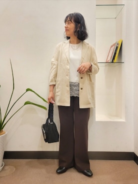 浪口 絵美さん(レディース・164cm)の夏コーディネート