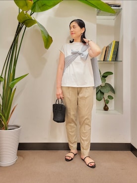 浪口　絵美さん（レディース・164cm）の夏コーディネート