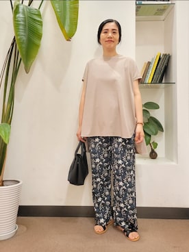 浪口 絵美さん(レディース・164cm)の夏コーディネート