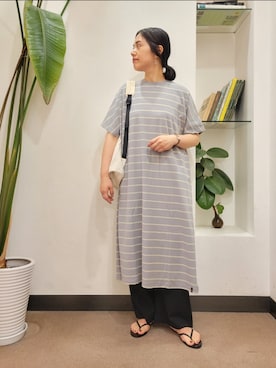 浪口　絵美さん（レディース・164cm）の夏コーディネート