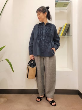 浪口　絵美さん（レディース・164cm）の夏コーディネート