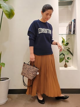 浪口　絵美さん（レディース・164cm）の秋コーディネート