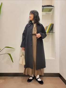 「アイテム（その他シューズ）」を使った、浪口　絵美さん（レディース・164cm）の冬コーディネート