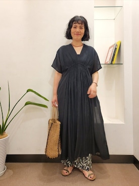浪口 絵美さん(レディース・164cm)の夏コーディネート