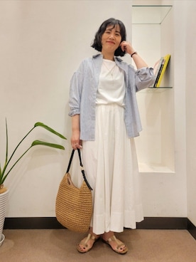 浪口 絵美さん(レディース・164cm)の夏コーディネート
