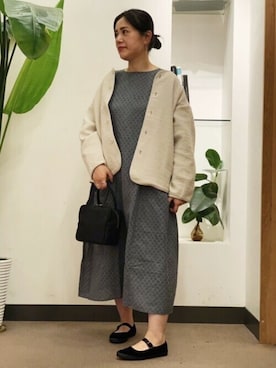 浪口　絵美さん（レディース・164cm）の秋コーディネート