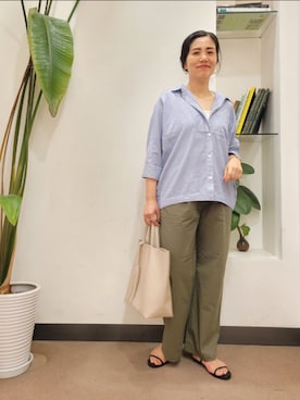 浪口　絵美さん（レディース・164cm）の夏コーディネート