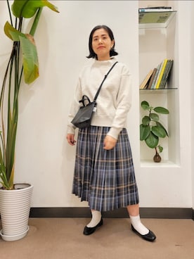 浪口 絵美さん(レディース・164cm)の冬コーディネート