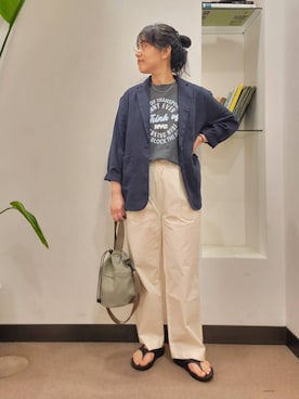 「春のジャケットスタイル」｜emiinamiiさん（レディース・164cm）の春コーディネート