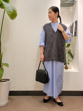 浪口　絵美さん（レディース・164cm）の秋コーディネート