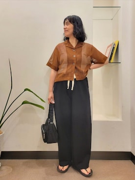 浪口　絵美さん（レディース・164cm）の夏コーディネート
