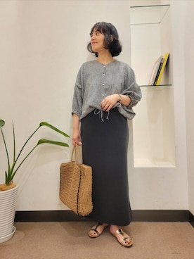 浪口　絵美さん（レディース・164cm）の夏コーディネート