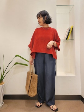 浪口 絵美さん(レディース・164cm)の夏コーディネート