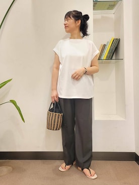 浪口　絵美さん（レディース・164cm）の夏コーディネート