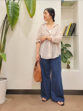 浪口　絵美さん（レディース・164cm）の夏コーディネート