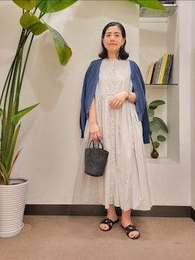 浪口　絵美さん（レディース・164cm）の夏コーディネート